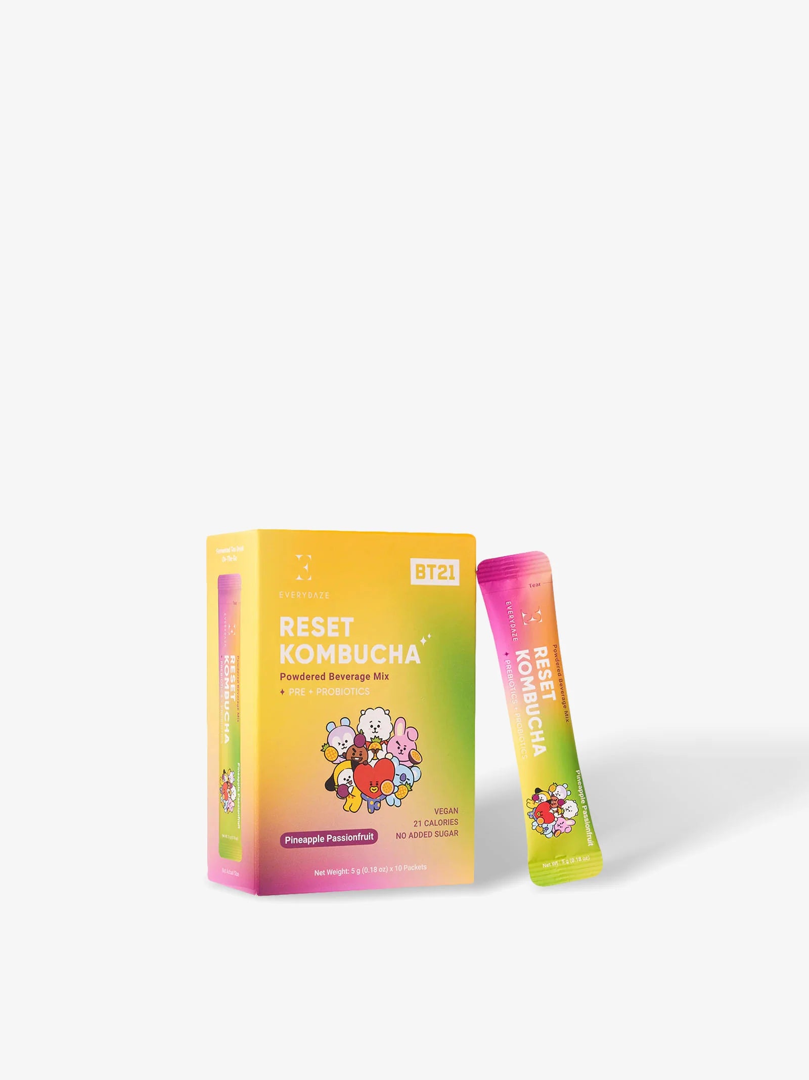 Everydaze Pineapple Passionfruit Kombucha Sticks
