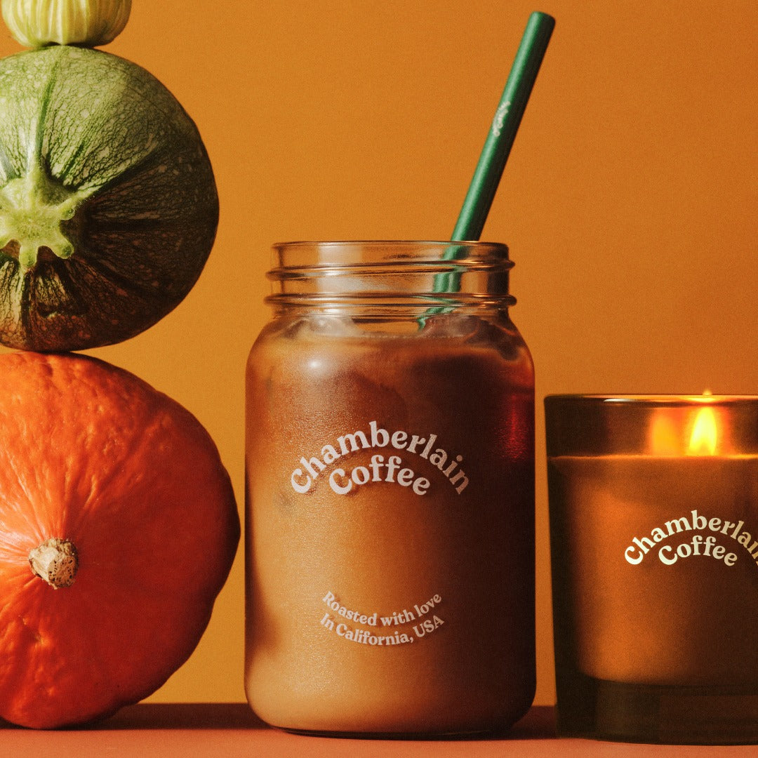 Chamberlain Coffee Pumpkin Matcha Latte Oatmilk