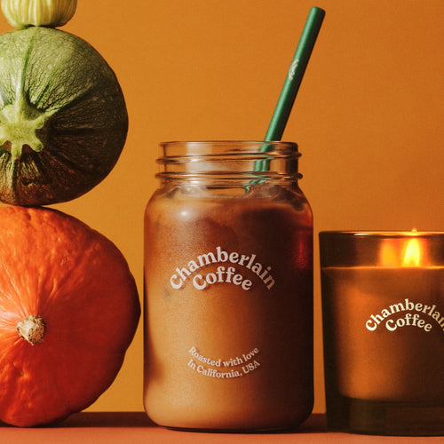 Chamberlain Coffee Pumpkin Matcha Latte Oatmilk
