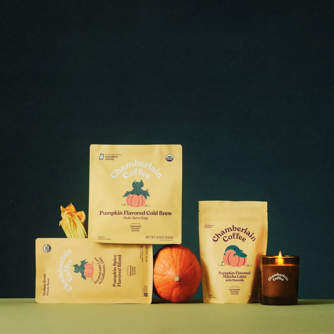 Chamberlain Coffee Pumpkin Matcha Latte Oatmilk