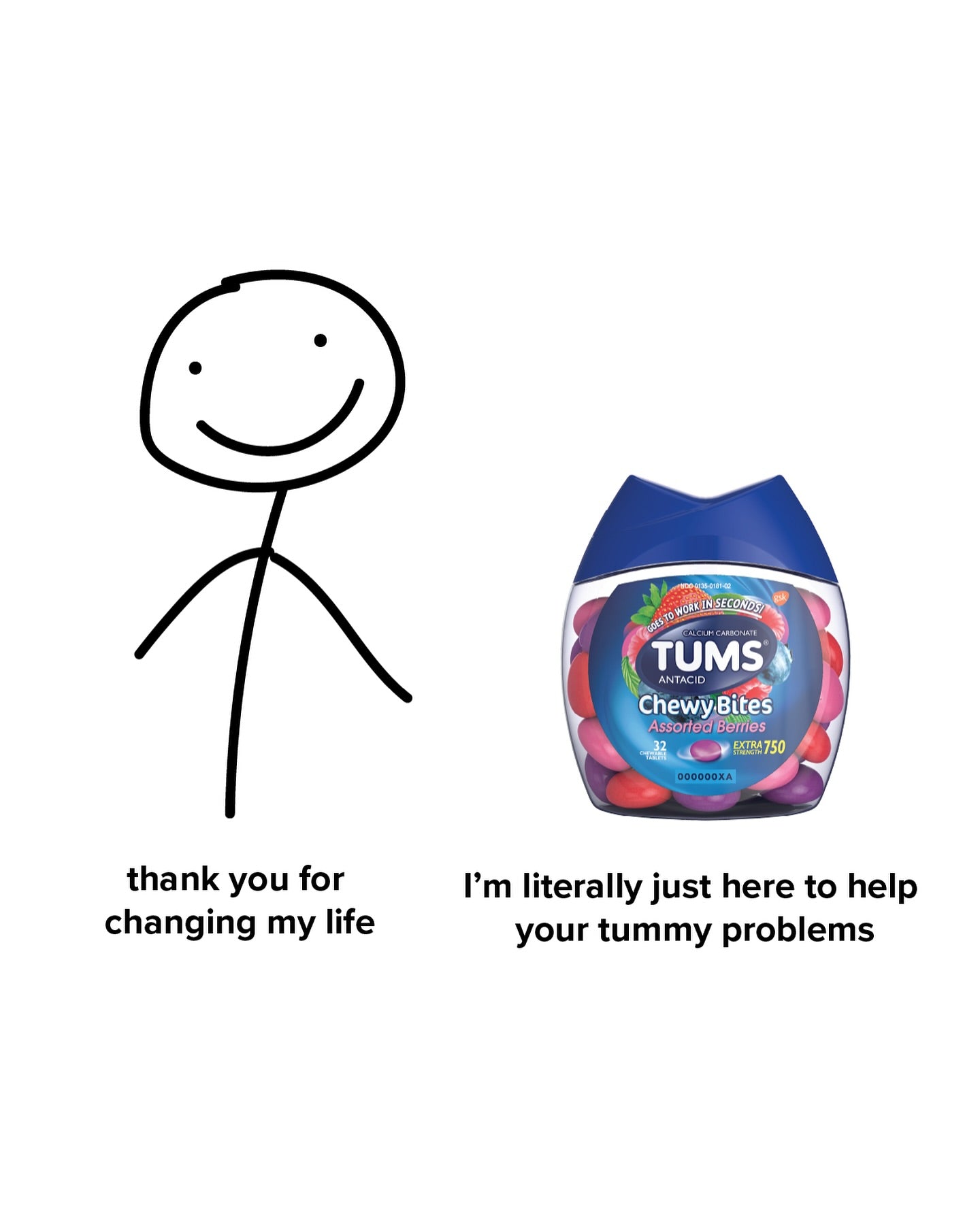 TUMS Chewy Bites | Extra Strength
