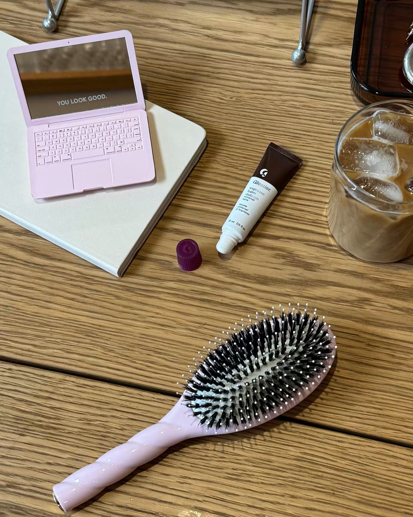 Glossier Mini Laptop Compact Mirror