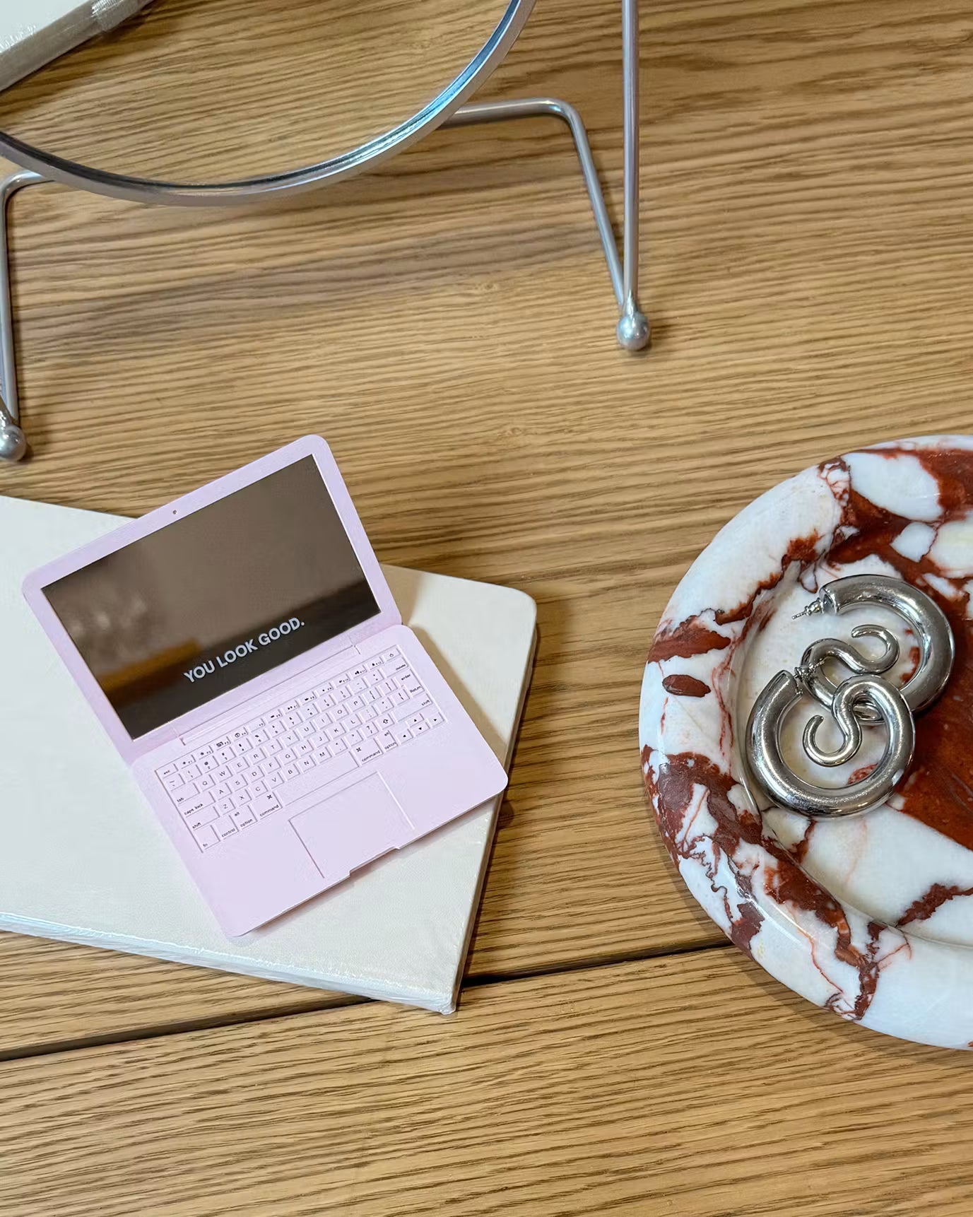 Glossier Mini Laptop Compact Mirror