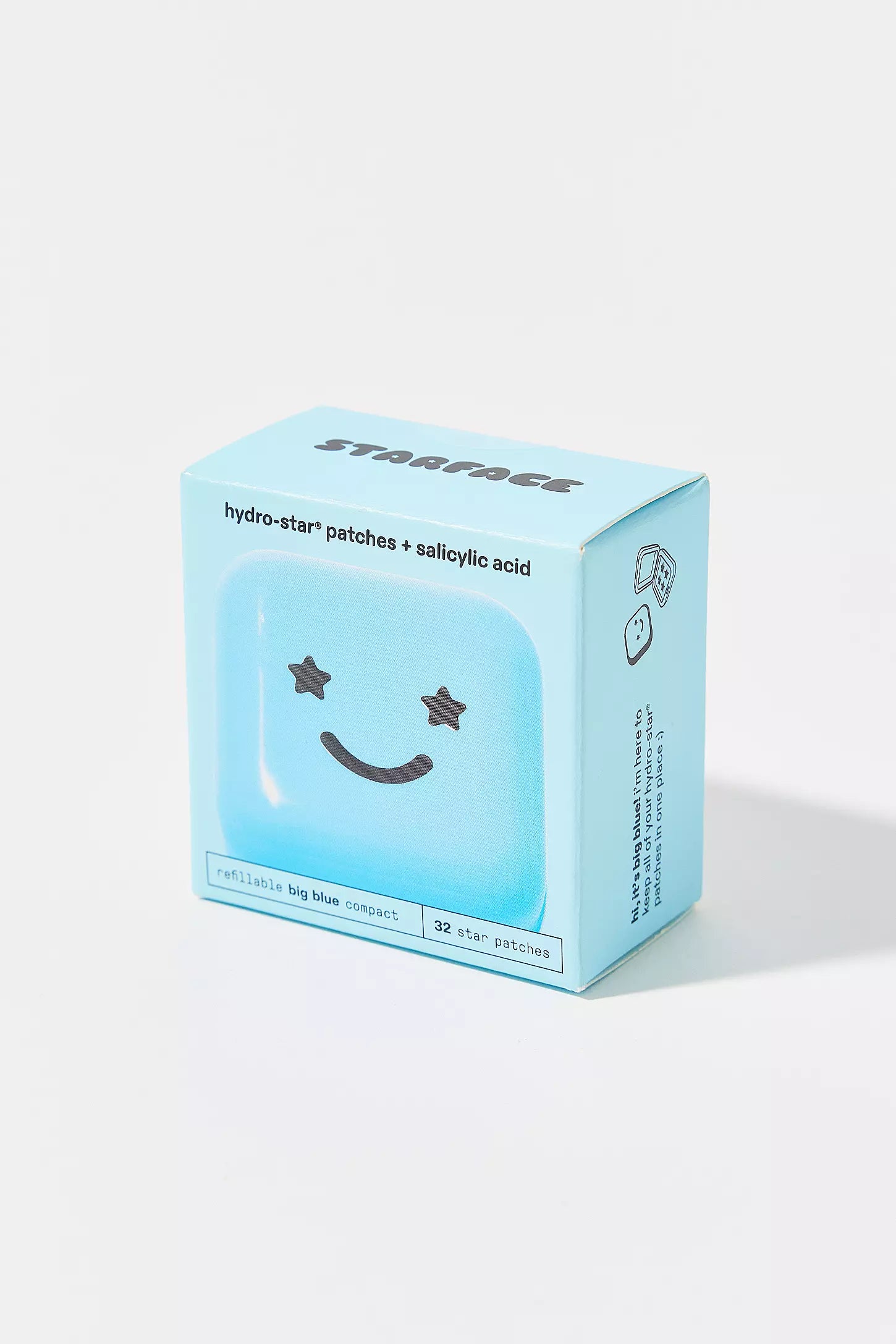 Starface Hydro-Stars Blue | Pimple Patches + Mirrored Compact Case