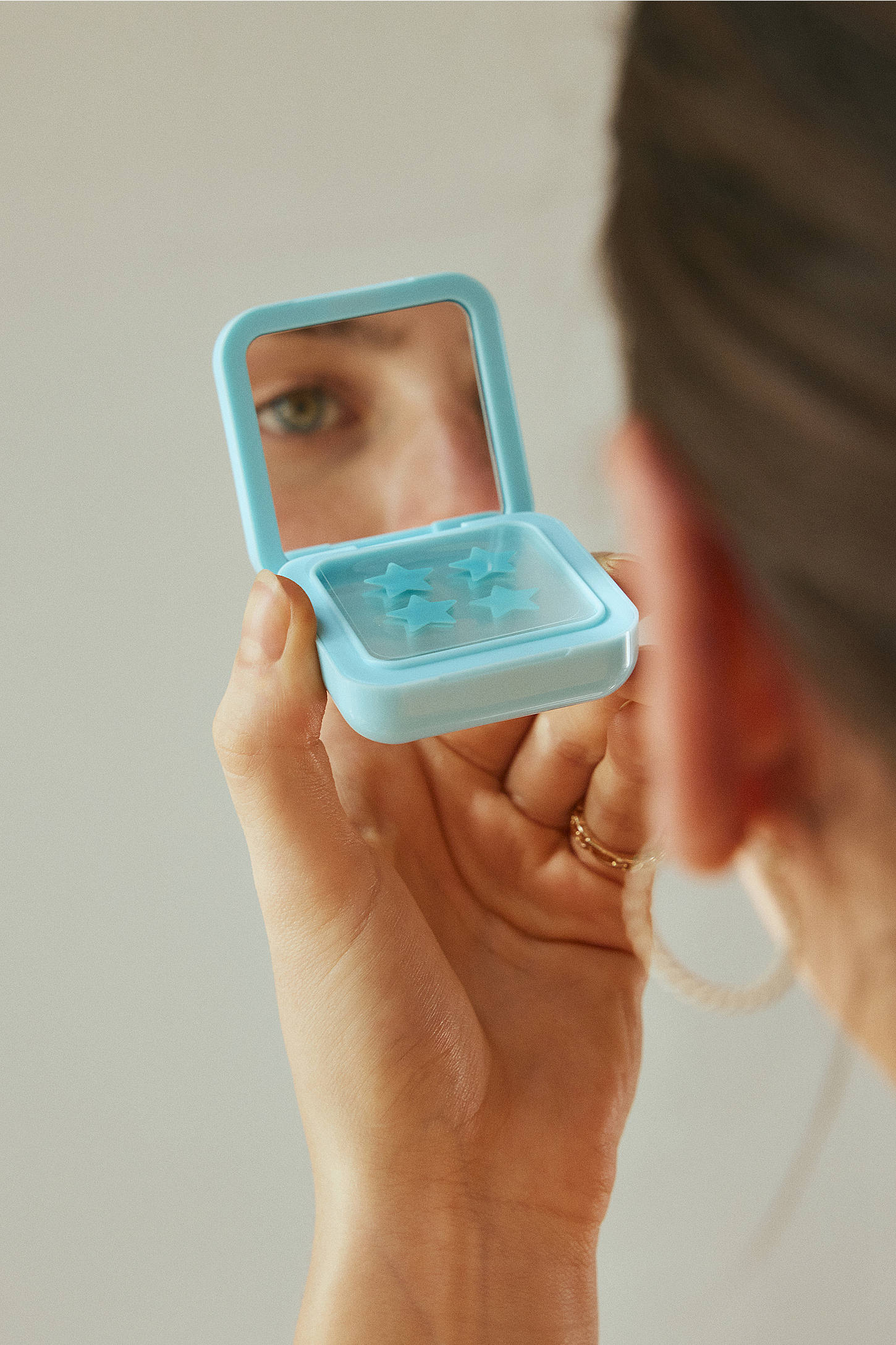 Starface Hydro-Stars Blue | Pimple Patches + Mirrored Compact Case